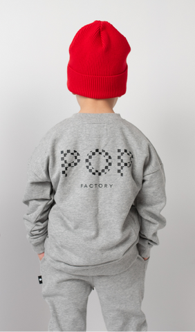 POP CHECK Crew - Only size 1-2y left
