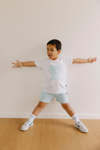 Take Me Home Casual Tee - Ice Blue