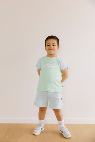 PF Ice Blue Classic Track Shorts