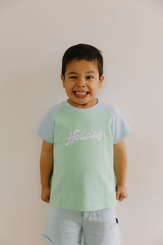 Holiday Raglan Tee