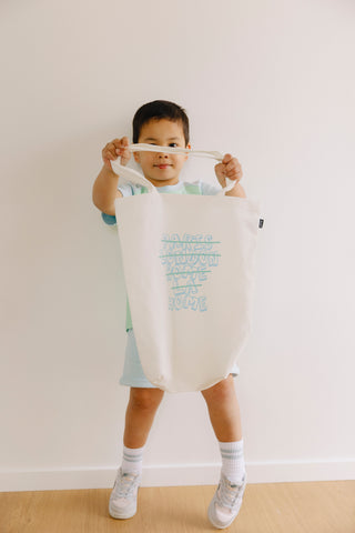 Traveller Tote - Ice Blue