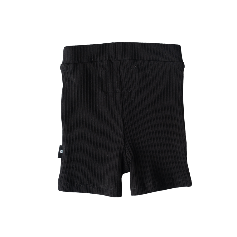 Kids black bike shorts sales