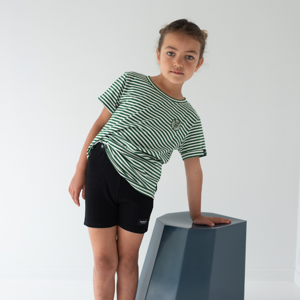 DAILY BIKE SHORTS - BLACK  - One Left (size 1-2y)