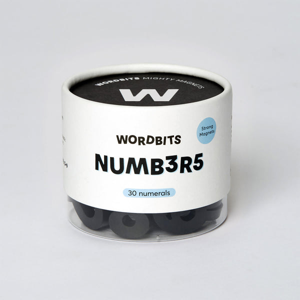 WORDBITS NUMBER BLACK Pop Factory Shop